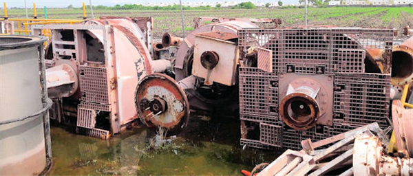6 Units Metso Model 610-3s-mil Leach Tank Agitators With Shafts And Paddles)
